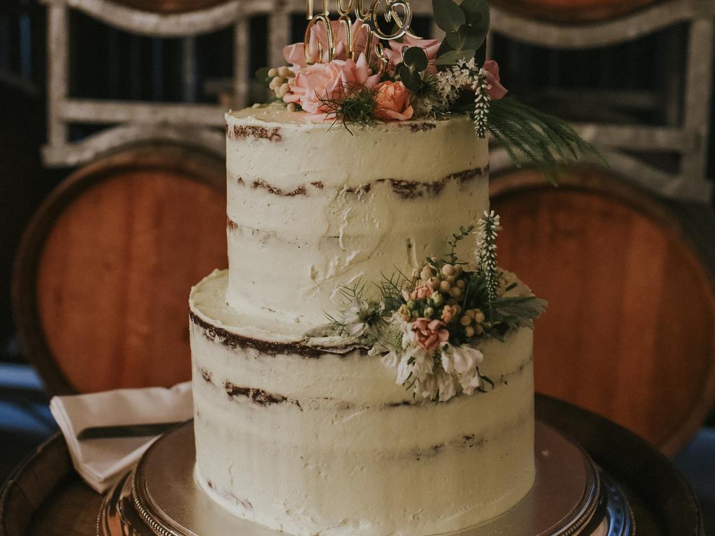 One of the bakeries charged a significantly higher price when told the cake was for a wedding. Picture: Smitten Wedding Photography