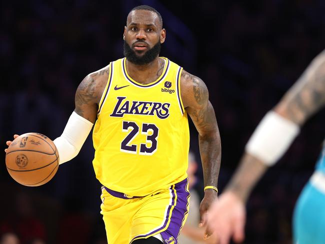 LeBron James is on track to finish his career in the GOAT conversation alongside Michael Jordan. Photo: Sean M. Haffey/Getty Images.