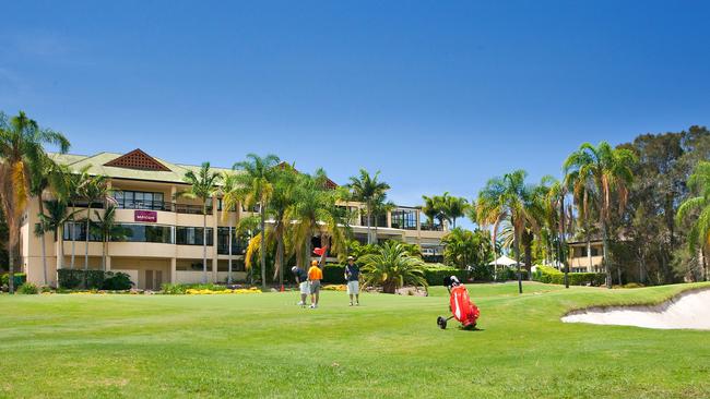 The Mercure Resort on the Gold Coast, where Crows and Power players will be staying during the AFL season restart.