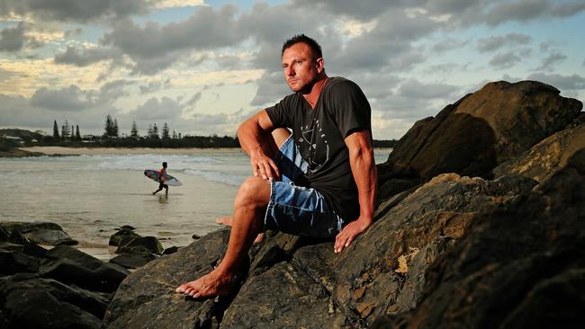 Nathan Baggaley at Cabarita Beach in 2015. Picture: File
