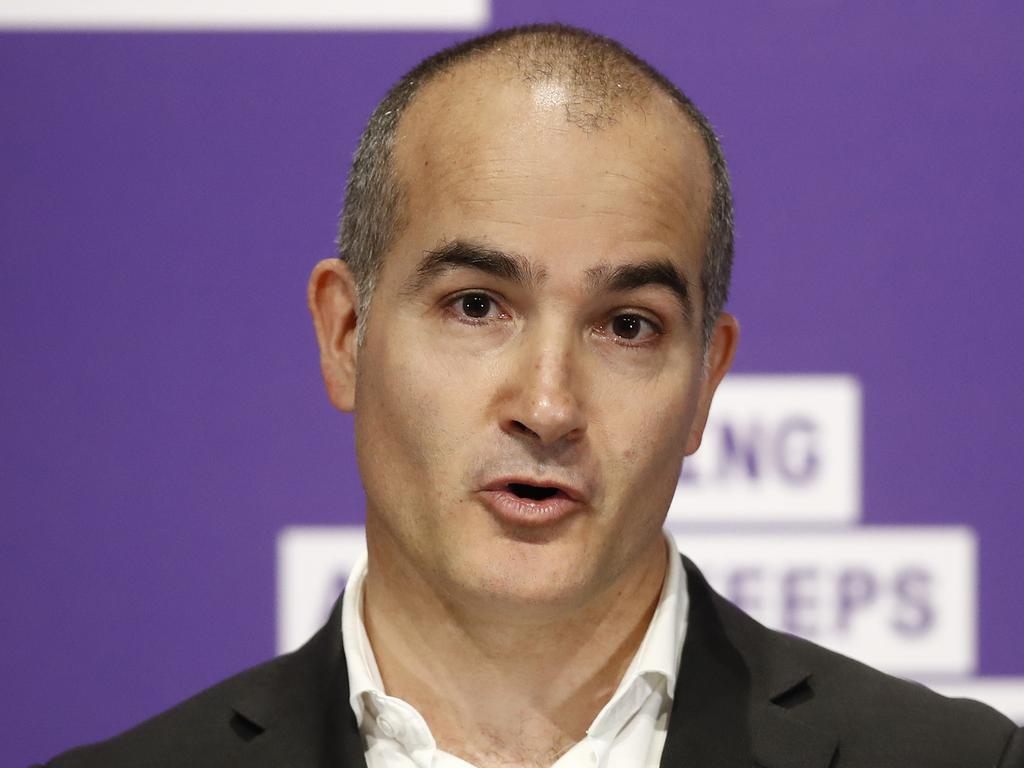 Education Minister James Merlino says VCE exam dates will not be changed despite students returning to remote learning. Picture: Daniel Pockett/NCA NewsWire