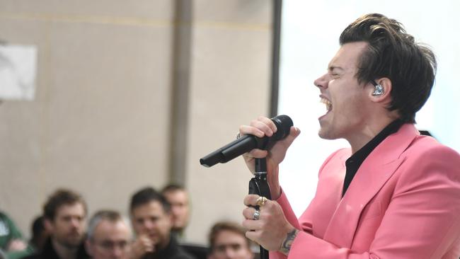 New quiff, new album — but what is Harry Styles’ solo release like? Your first review. Picture: Mike Coppola
