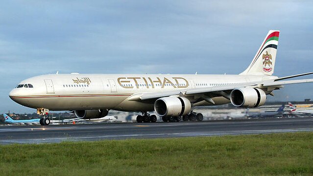 The pair are accused of planning to blow up an Etihad flight from Sydney. Picture: AAP Image/Etihad Airways