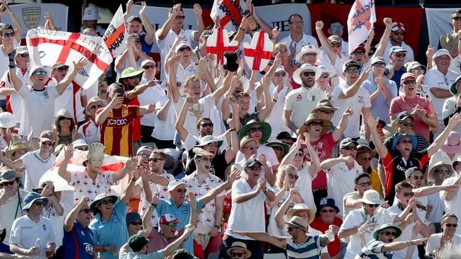 England fans whip themselves into a frenzy whenever Australia are playing