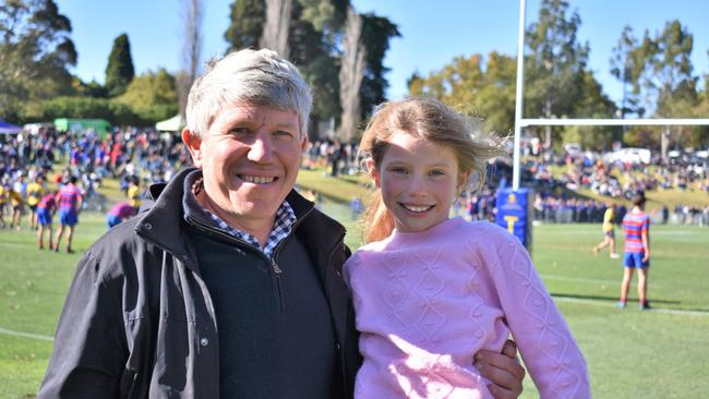 Sophie and Matt Butler at Grammar Downlands Day, Saturday, August 19, 2023. Picture: Peta McEachern