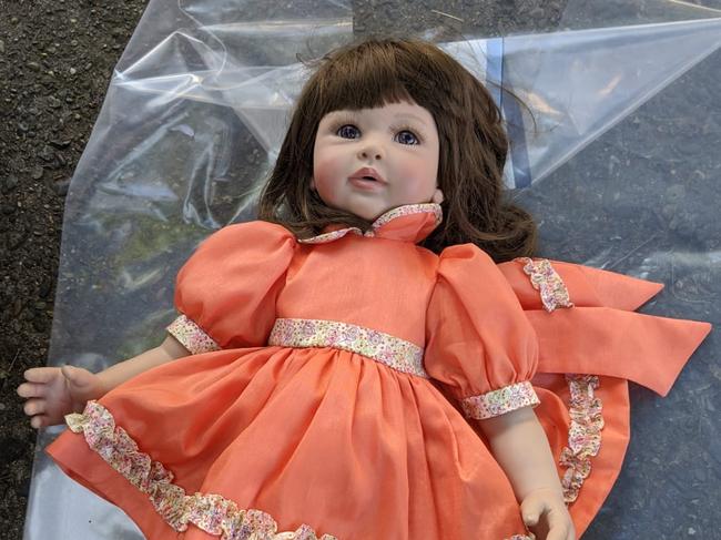 A child-like sex doll seized in a separate investigation. Picture: Australian Border Force