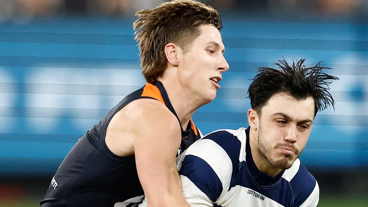 Carlton forward Lachie Fogarty says the Blues are trying to address a breakdown in their team defence ahead of round 19’s clash against North Melbourne. Picture: Michael Willson / Getty Images