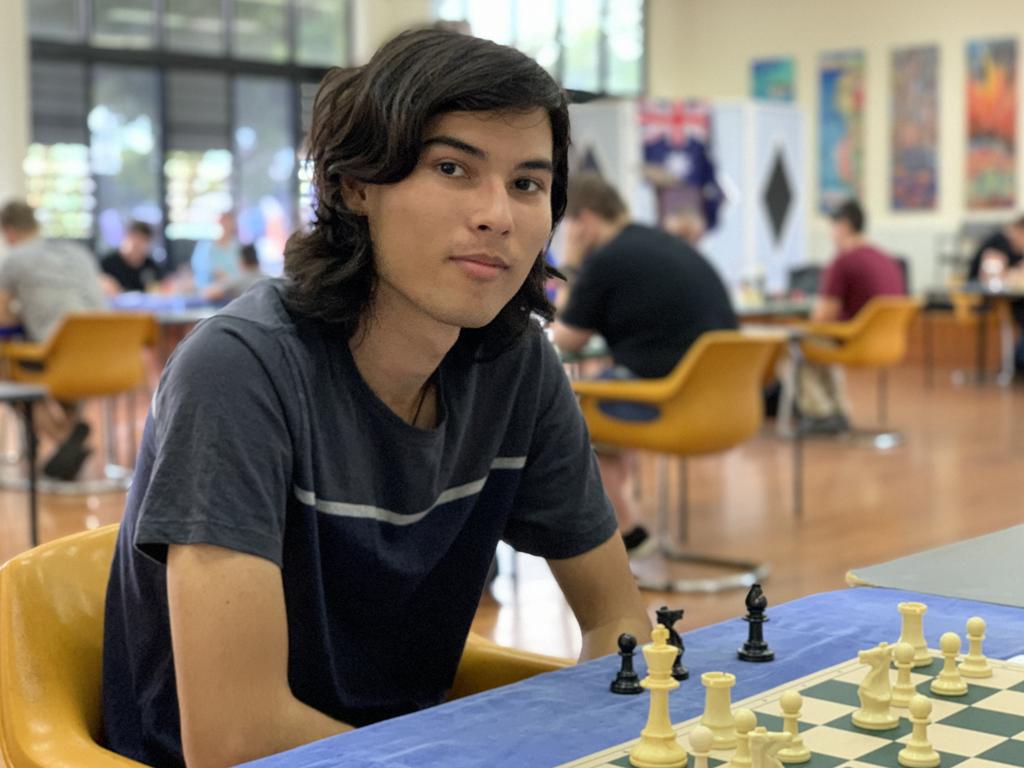 John Whelan at the Mackay Chess Open on May 14. Picture: Duncan Evans