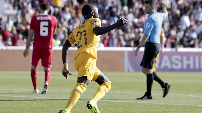 The midfielder has brought his own cause to the Socceroos. (AP Photo/Hassan Ammar)