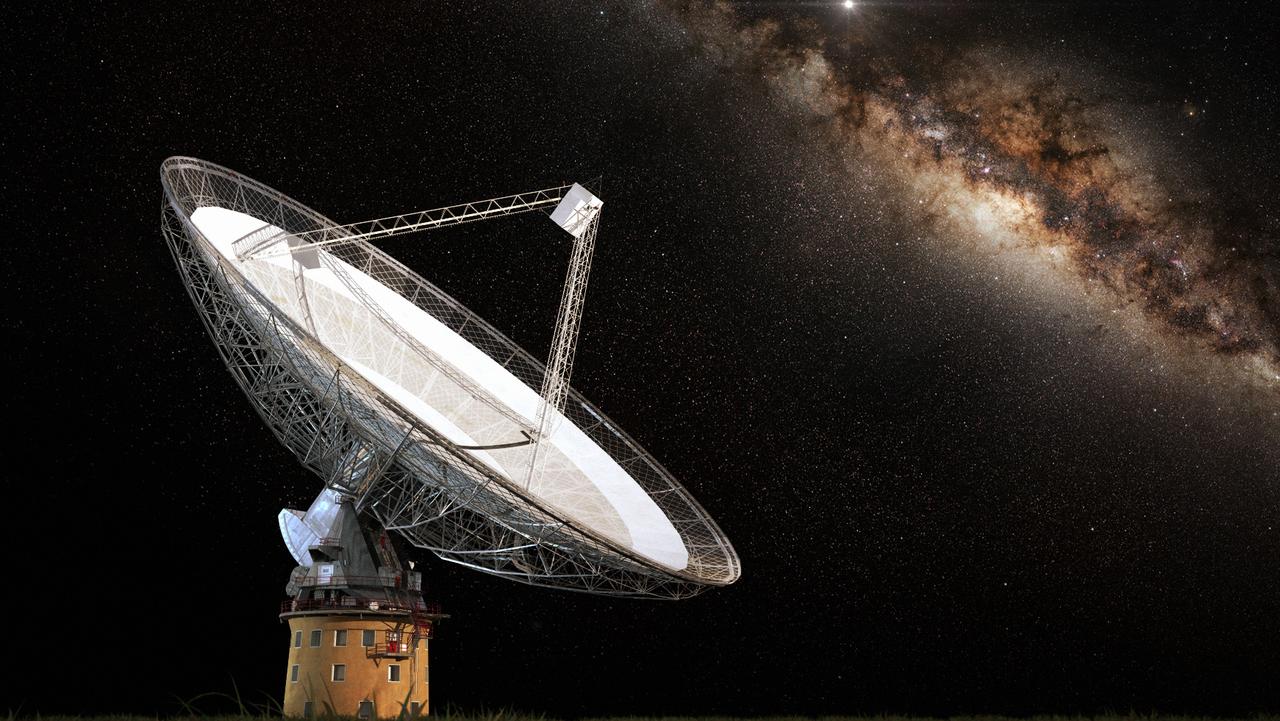 CSIRO’s Parkes telescope was first to detect the fast radio burst.