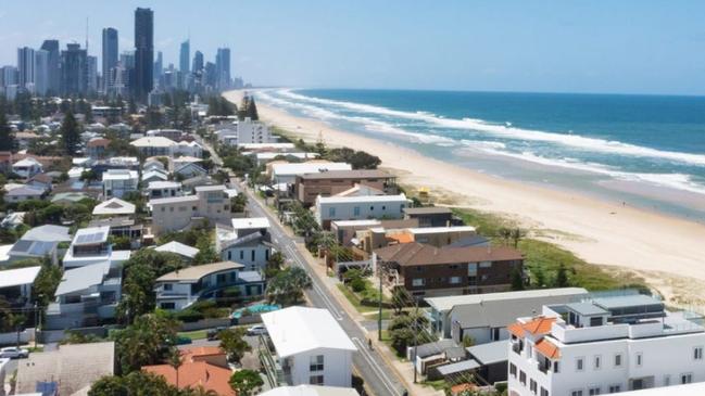 Hedges Ave in Mermaid Beach is home to some of the city’s most expensive property.