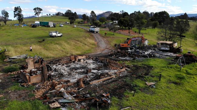 Bega Valley Shire Council says less than 10 per cent of destroyed homes have been rebuilt. Picture: Toby Zerna