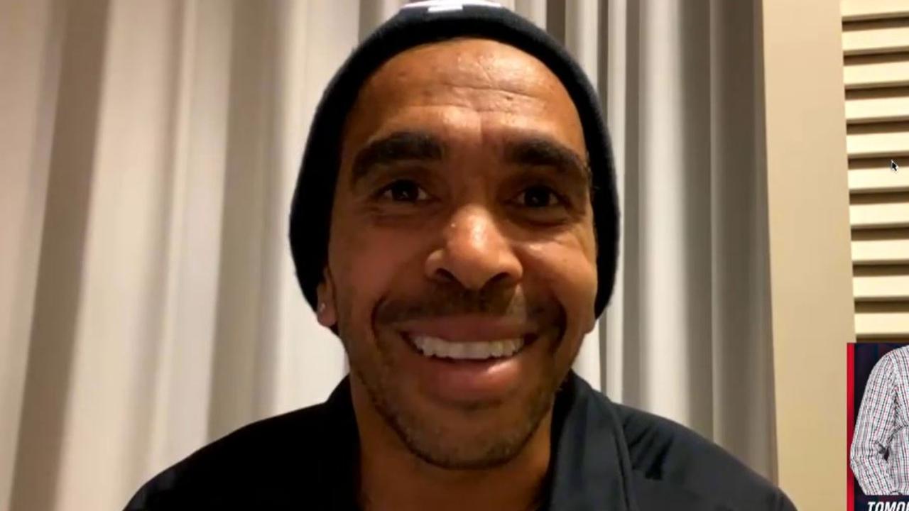 Eddie Betts delivered a beautiful tribute to his wife Anna.