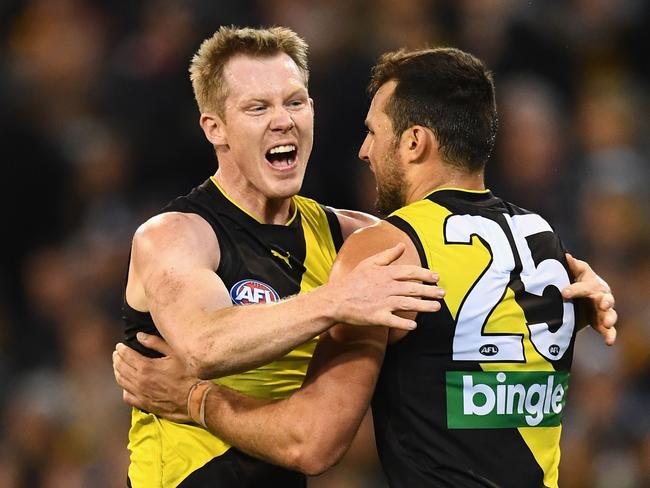 Jack Riewoldt and Toby Nankervis