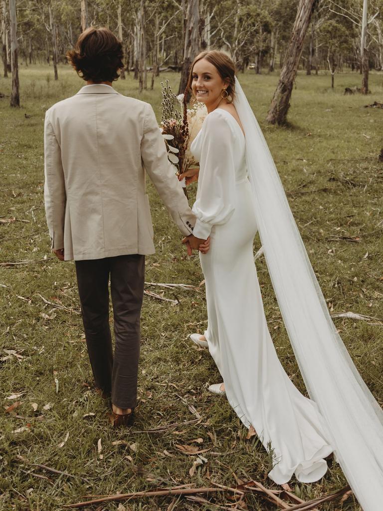 Phoebe and Liam Carelse tied the knot at Gordon Country surrounded by family and friends. Photo: Tessa Cox Photography