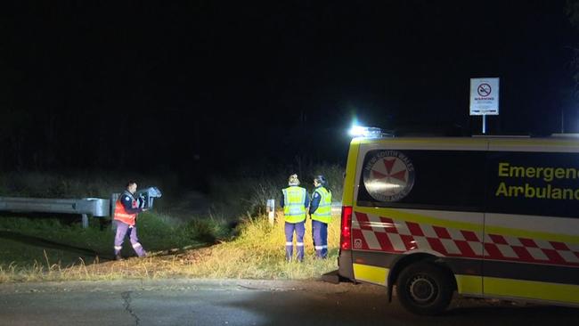 The scene near the Georges River. Picture: TNV