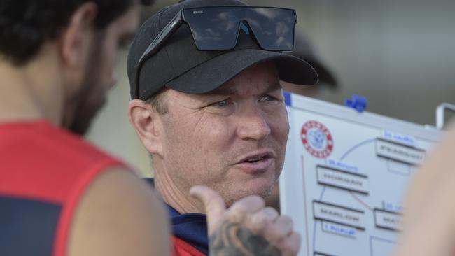 Tullamarine coach David Connell is standing down. Picture: Andrew Batsch