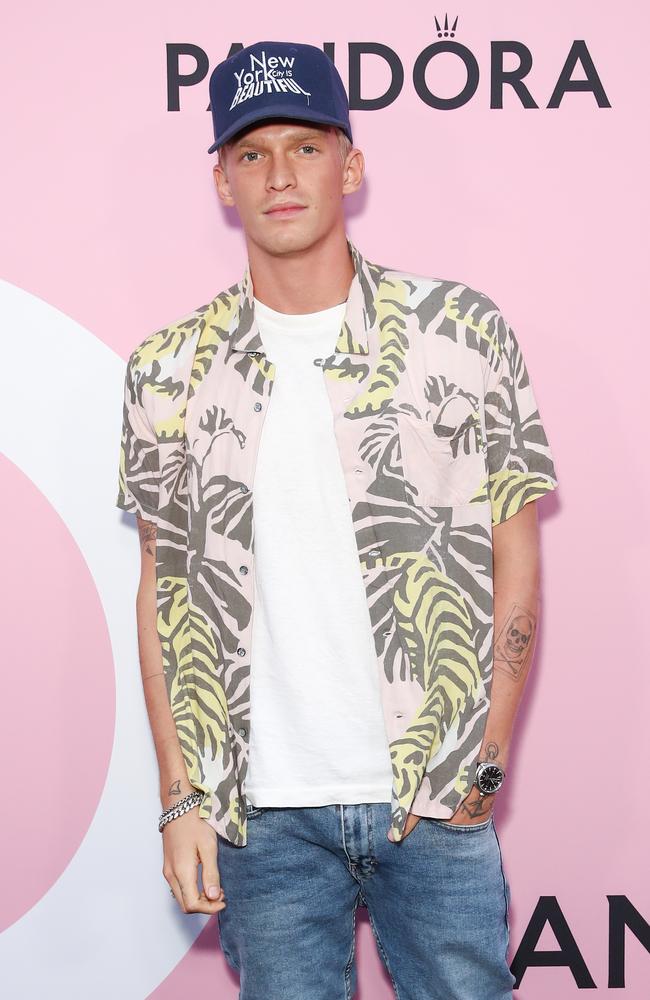 Cody Simpson enjoyed Sydney’s social scene on his trip home. Picture: Getty Images