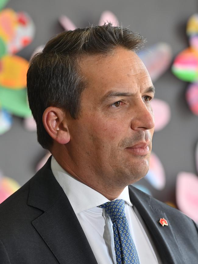 Minister Blair Boyer said the government was making “every school a great school in South Australia”. Picture: Keryn Stevens