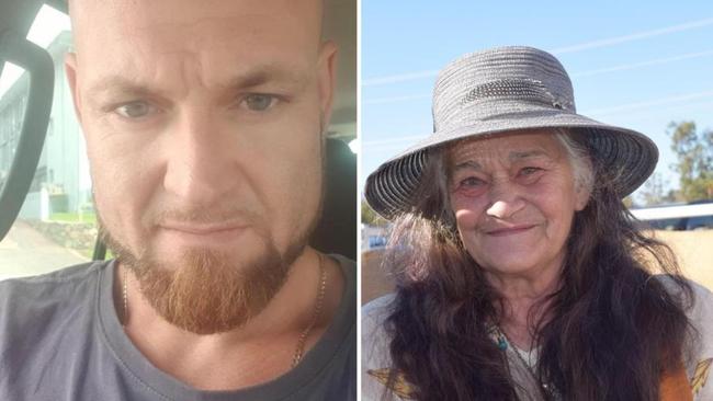 Matthew Owen Woodcock (left) is charged with dangerous driving causing the death of Finch Hatton woman Suzanne Scott on July 4, 2022.