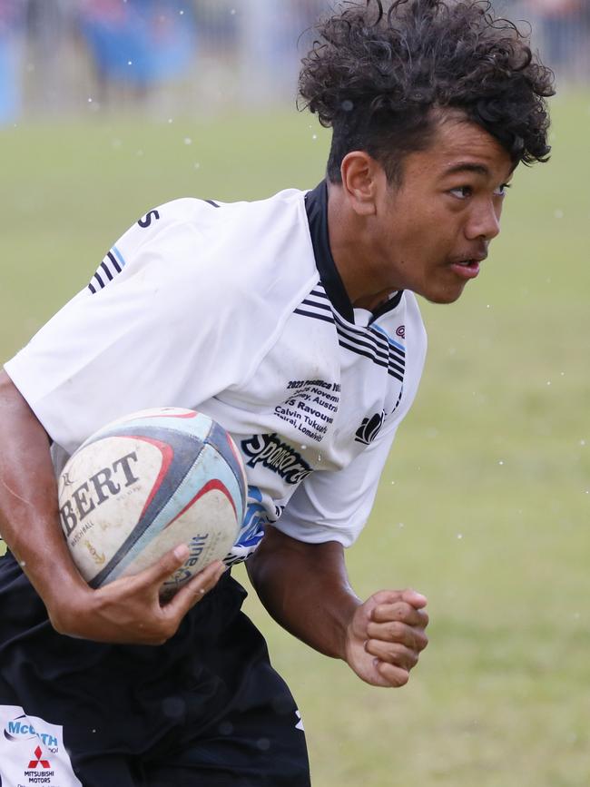 Action at the 2023 Pasifika youth rugby cup