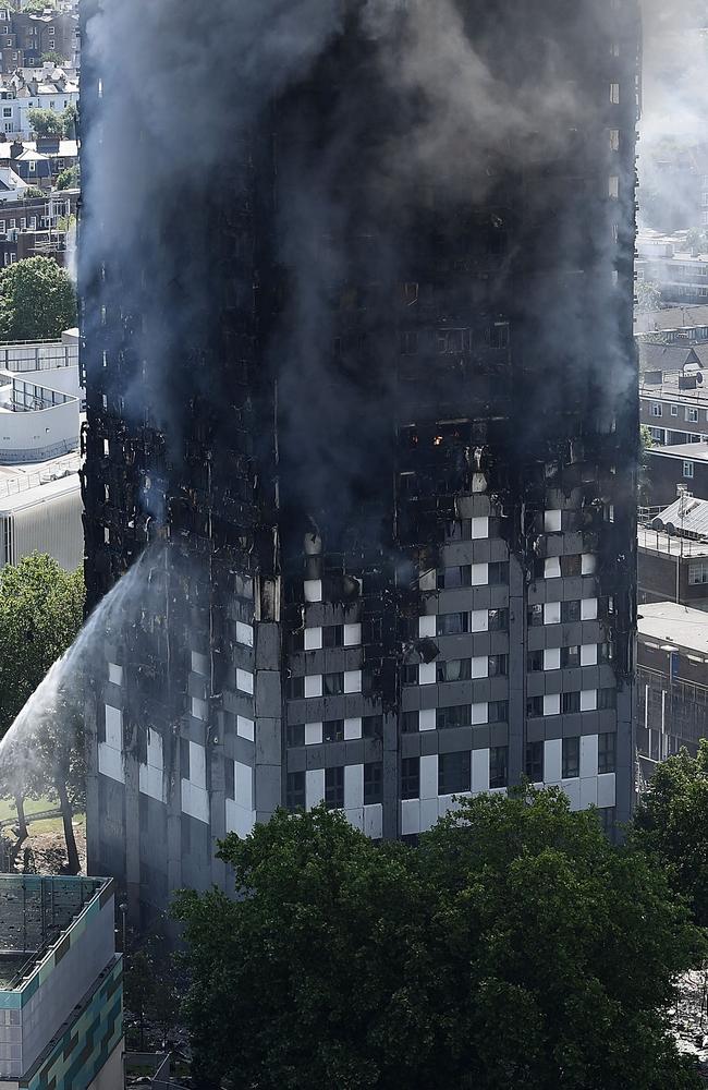 London mayor Sadiq Khan said firefighters were only able to reach the 12th floor. Picture: Carl Court/Getty Images