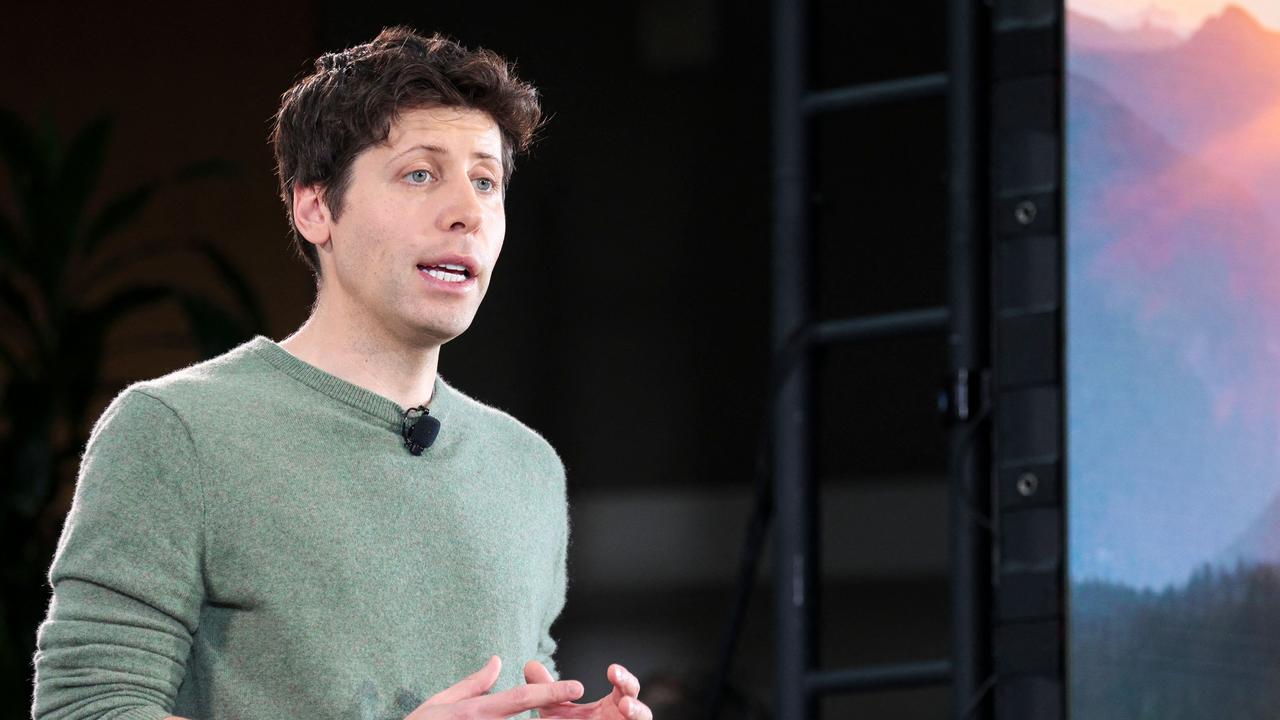 OpenAI CEO Sam Altman. Picture: AFP