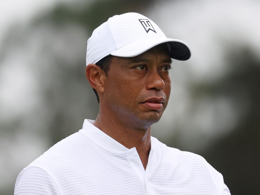 Tiger Woods’ golf career remains in limbo. (Photo by Rob Carr/Getty Images)