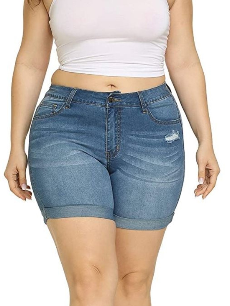 Allegrace High Waist Denim Shorts. Image: Amazon