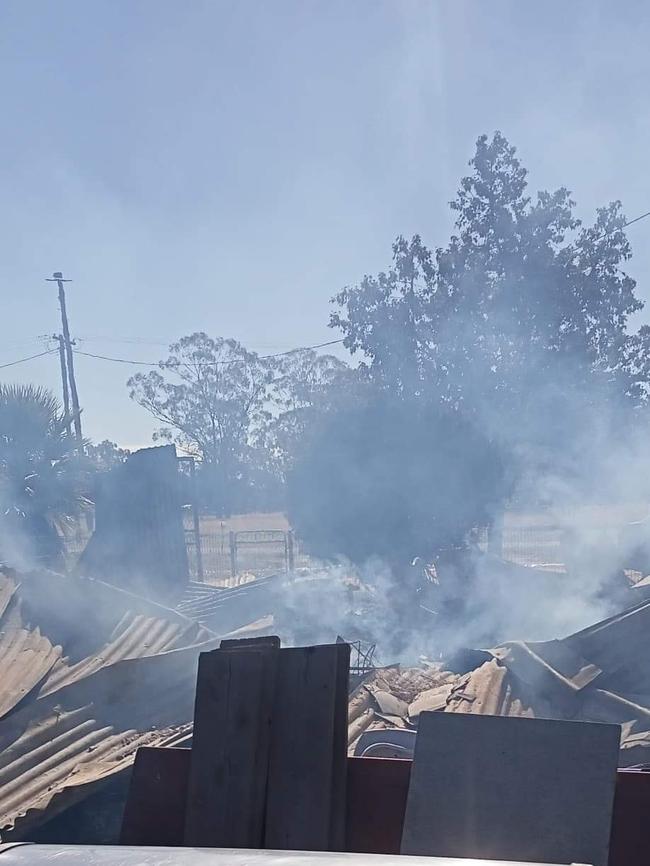 Rebekah Ward lost everything except the clothes on her back after her home in Gwabegar caught on fire. The fire started after mice ate through wires in the roof.