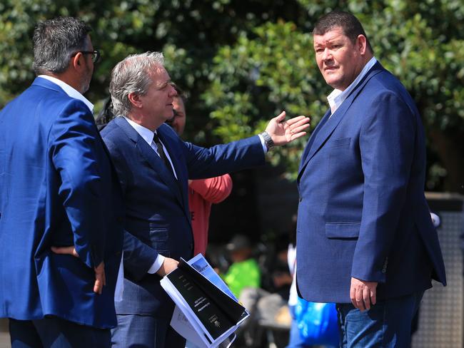 James Packer in Melbourne. Picture: Aaron Francis/The Australian