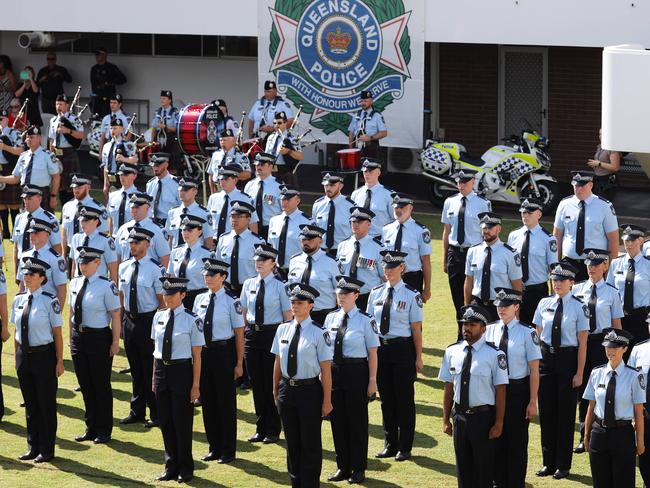 Queensland Police Academy 50th anniversary ceremony, Oxley. Picture: Liam Kidston