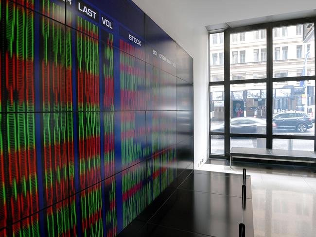 SYDNEY, AUSTRALIA - NewsWire Photos DECEMBER 10, 2021: Australian Stock Exchange in Sydney .Picture: NCA NewsWire / Jeremy Piper