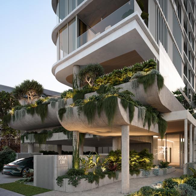 One of Ature Group’s projects at Broadbeach.