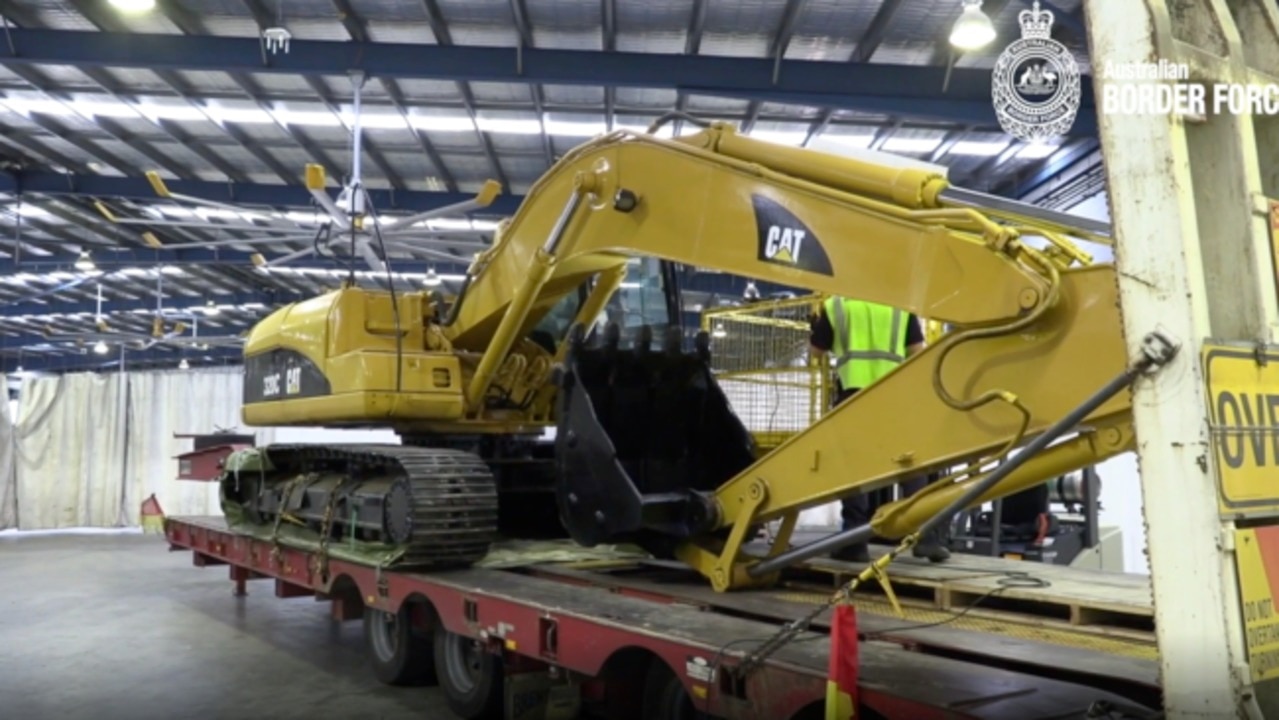 Excavator Packed With 384 Kilograms of Cocaine Leads to Two Arrests in Bungendore