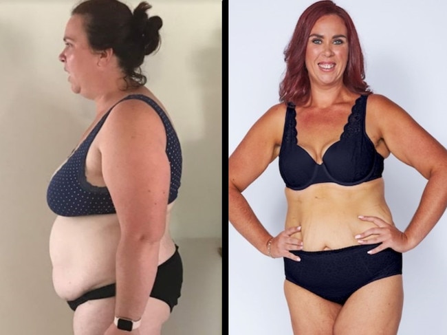 Chelsea Dixon, who lost 60kg through the Healthy Mummy challenge.