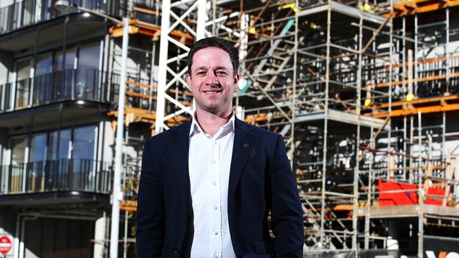 Executive director for Master Builders, Tasmania, Matthew Pollock. Picture: Zak Simmonds