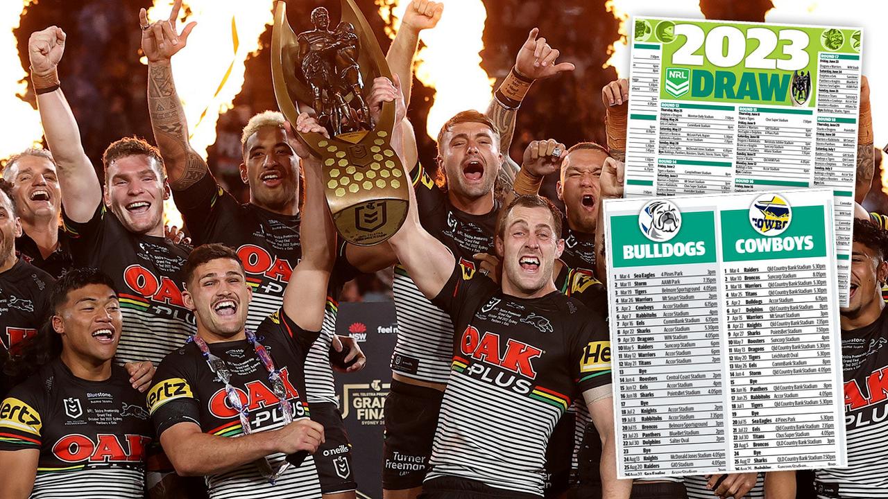 Cowboys 2023 NRL draw released