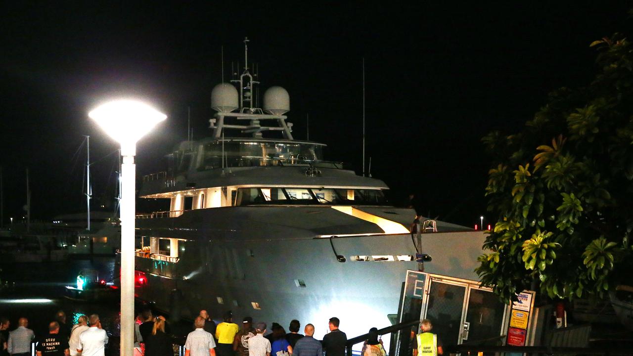 superyacht moatize crash