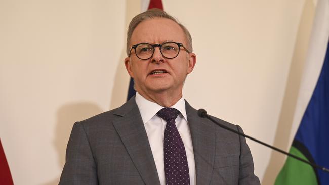 Prime Minister Anthony Albanese said he hadn’t spoken with Senator Payman. Picture: NCA NewsWire / Martin Ollman