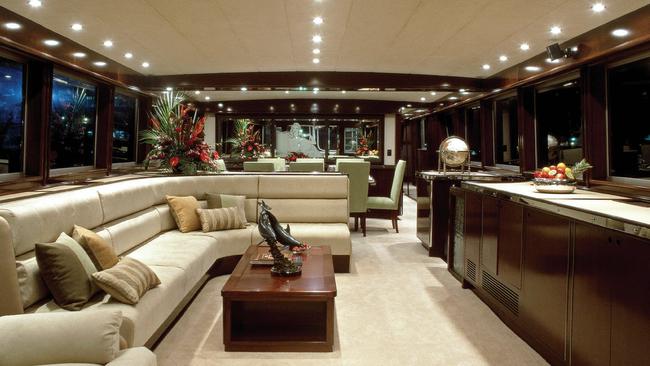 Inside the Emerald Lady. Picture: Supplied