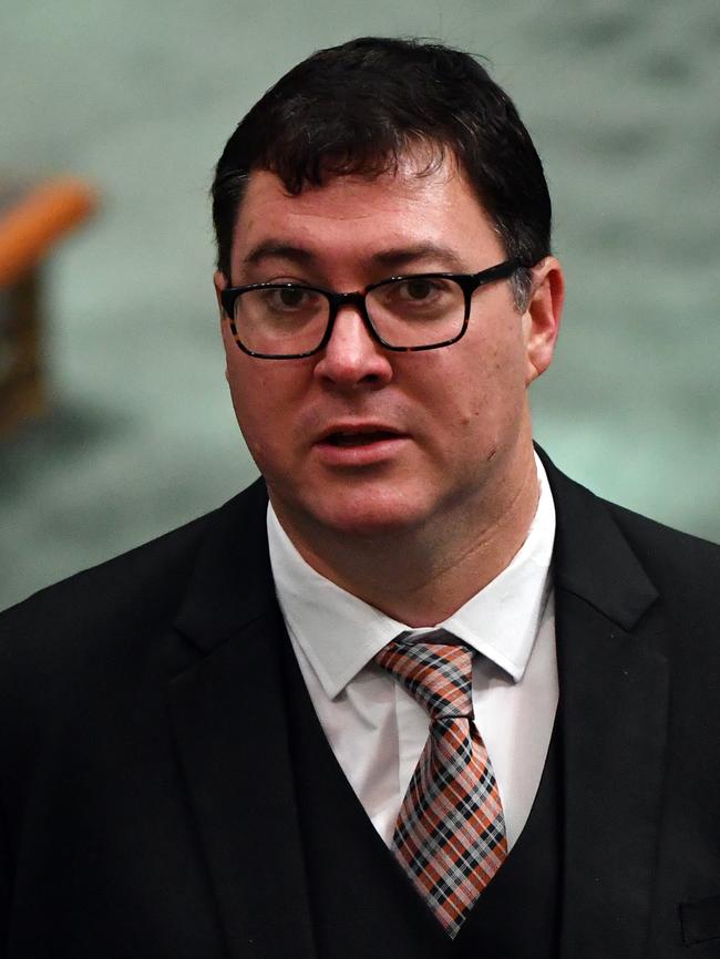 Nationals Member for Dawson George Christensen.