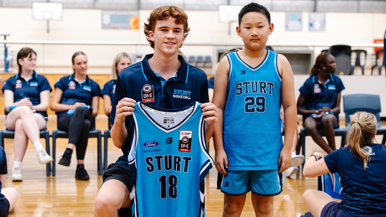 Up and coming Sturt Star Paddy D'Arcy is set for a big year with the Sabres. Picture: Sturt Sabres Basketball Club