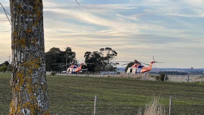 The Ballarat CFA responded to a crash at Avenue and Hendersons Rd, Burrumbeet on June 5, 2023. Picture: Ballarat Fire Brigade CFA / Facebook