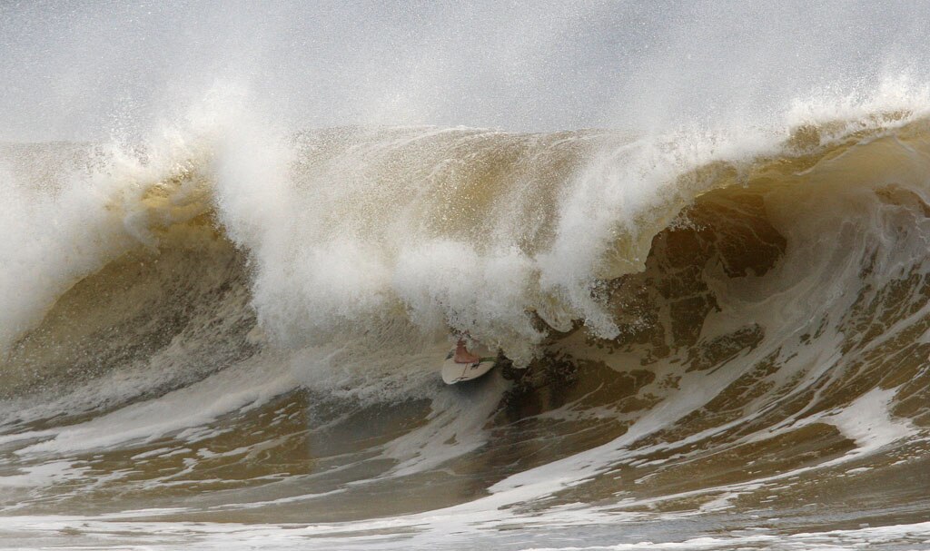 Alexandra Headland gets good lefts and rights for longboarders and shortbaorders alike. Picture: Nicholas Falconer