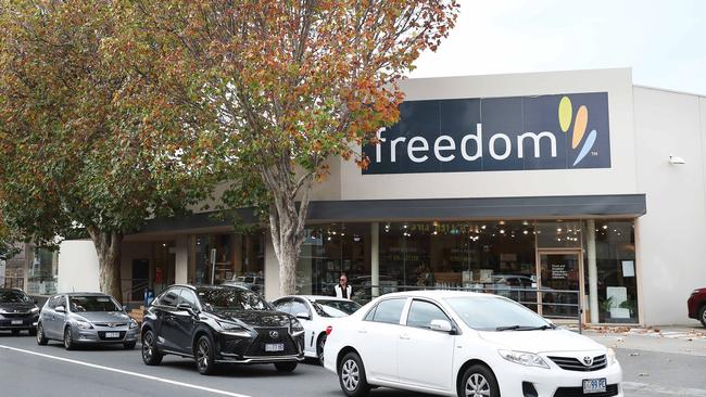 The Freedom store in Brisbane Street, Hobart. Picture: Nikki Davis-Jones