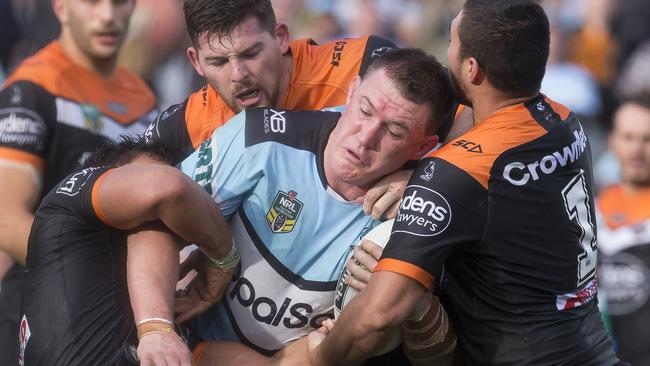 The Wests Tigers-Cronulla game shows the strength of the Sydney market. Photo: AAP Image/Craig Golding