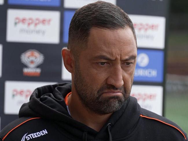 Benji Marshall was not happy,