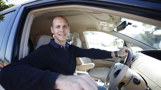 Journalist Michael Wray. Picture: Lachie Millard