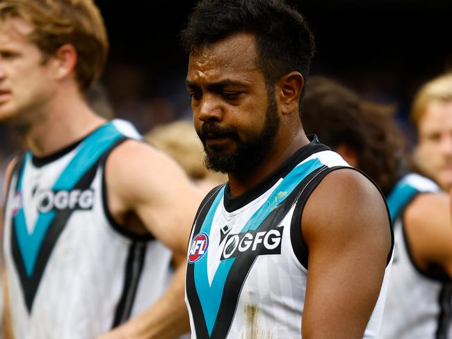 Rioli targeted by racist abuse, hit with big ban for bump